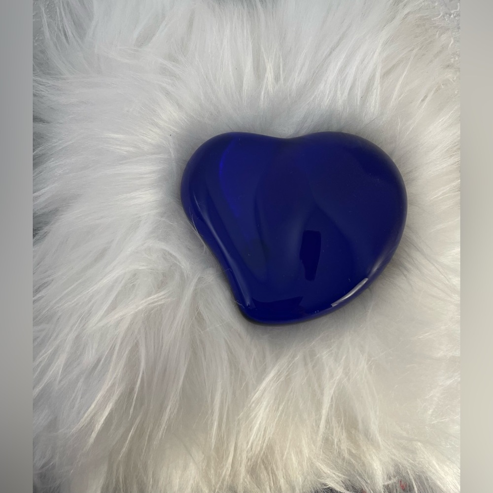 COPY - ❤️ Tiffany & Co Blue Heart Paper Weight Elsa Peretti Authentic